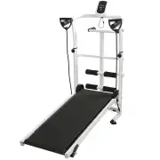 NNEOBA Adjustable Silent Mechanical Treadmill for Home Fitness