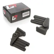 2x Sun Screen Window Blind Rear Window Repair Set Sun With Stud for BMW 6er E63 (for: BMW)