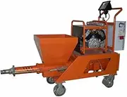 Mortar Sprayer for Small-Scale Construction, Industrial Mortar Sprayer Adjustable Pressure High Output Easy to Operate