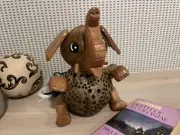 Elephant Sit Coconut Shell Bedroom Lamp Table Floor Light Wooden Garden Lantern