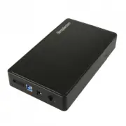 Simplecom SE325 Tool Free 3.5" SATA HDD to USB 3.0 Hard Drive Enclosure - Black