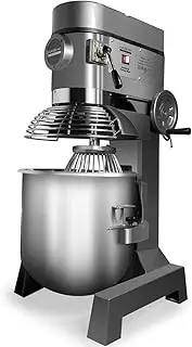 EuroChef 30L Planetary Mixer Commercial Food Mixer Floor Stand Vertical Food Dough Machine