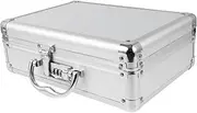 minkissy Briefcase Style Tool Storage Heavy Duty Toolbox for Car Essential Tool Organizer Tool Box