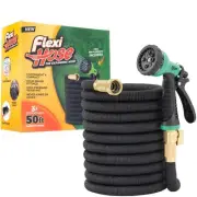 with 8 Function Nozzle, 50FT - Lightweight Expandable Garden Hose, No-Kink Fl...