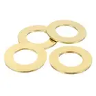 4Pcs Brass Flat Washer, M30 30 x 54 x 3mm Fenders Washers Assortment