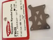 KYOSHO INFERNO MP10, MP9, TKi4, ALLOY AMB HOLDER, GUNMETAL, OPTION PART, IFW426