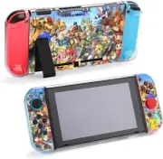 Anime Case for Nintendo Switch Grip,Pikachu Super Smash Bros Print Case Apply to
