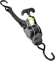 Retractable Ratchet Strap, Portable Retractable Boat Trailer Straps, Auto Retract Boat Trailer Straps, Ergonomic Retracting Tie Downs, Cargo Buckle Straps for Large Cargo Transport