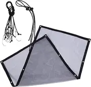 Sosoport 2 Pack Car Dog Mesh Barrier Net Indoor Pet Gate Safety Divider for Dogs Easy to Install Pet Protection Net