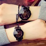 韓國ULZZANG男女學生閨蜜原宿風EXO韓版時尚簡約情侶手錶一對潮BF X7KX