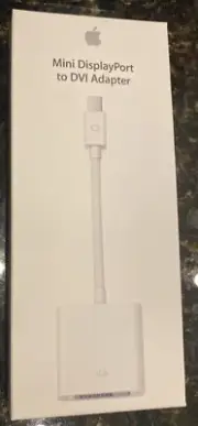 Genuine Apple A1305 Mini DisplayPort to DVI Monitor Adapter For Mac Mini iMac