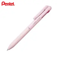 在飛比找誠品線上優惠-Pentel Calme靜暮三色輕油筆/ 0.35/ 粉紅桿