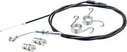 Upgraded Throttle Cable Kit for | Go Cart Brake Cable Set | Go Cart Cable Ends | 75 Inch Throttle Cable | Portable Kart Accessories For Maintenance