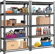 Giantz 2X15M Garage Shelving Warehouse Rack Storage Racking Steel Heavy Duty Industrial Commercial Multi-Level Adjustable Boltless Rust-Resistant Corrosion-Proof Powder-Coated Sturdy Durable Robust