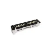 StarTech.com 1U 12 Port Wall Mount Cat5e 110 Patch Panel - 45 Degree (PANEL4512)
