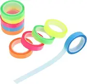 GRIRIW 20Rolls Transparent Highlighter Tapes Colored Marking Tape for Books School Office and Annotation Professional Page Markers