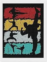 Diamond Painting Kits Vintage Taekwondo Karate Diamond Art for Adults Kids Diamond Painting Kits Accessories Full Drill Kit Crystal Pictures Home Wall Decor Gifts 16 x 12 inch