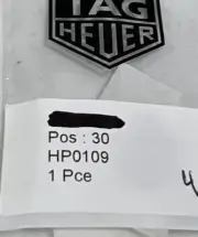 Tag Heuer Pusher 4 O Clock For Formula 1 Chrono Authentic Original HP0109