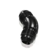 Aeroflow AF527-08BLK -8AN 45 Deg Male Flare Union Black Full Flow No Restrict...
