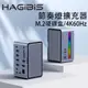 HAGiBiS桌面式Type-C多功能節奏燈擴充器15合1