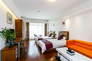 青島大拇指廣場·海之傑假日酒店Shenlan Holiday Apartment Hotel Qingdao Damuzhi Square