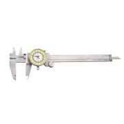 120 Series Fractional Dial Calipers for Accurate Measurement with Fitted Plastic