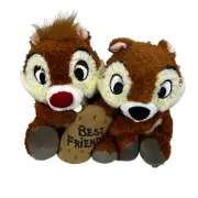 Vintage Chip and Dale Plush Best Friends Disneyland Chipmunks Stuffed Animals