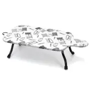 15"x30" Table Top Ironing Board Extra Wide with Anti-Rust Hanging Hook and Re...