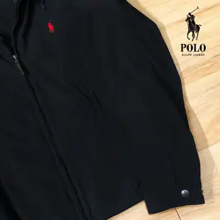 Ralph Lauren   Polo 經典小馬繡標 立領夾克  連帽外套 防風外套 深藍 【Nap Tainan】