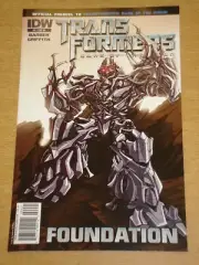 TRANSFORMERS FOUNDATION #4 RI COVER 2011 IDW ANDREW GRIFFITH