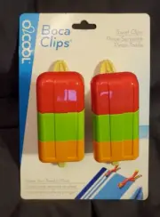 O2COOL Popsicle Boca Clips Beach Towel Holders