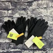 All in Motion 8-16 Girls' Spacedye Running Gloves - Black Set of 2