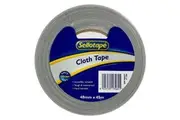 SELLOTAPE 1346 Cloth Tape - Silver 48mm x 45m