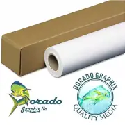 Matte PSA Vinyl Sticker 36"x65' Inkjet Roll Dorado Aqueous Canon Epson HP 3988