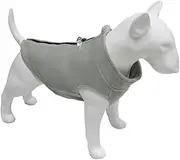 Winter Warm Fleece French Bulldog Pug Poodle Chihuahua Jacket Vest Soft Comfortable Outdoor Windproof Dog Coat,Gray,S