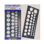 Hasegawa Supplies - Miscellaneous Circular Shape Ruler Scribing Template New