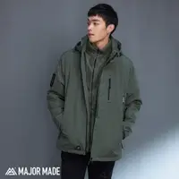 在飛比找momo購物網優惠-【MAJOR MADE】二代兩件式北極絨登峰外套(#機能外套