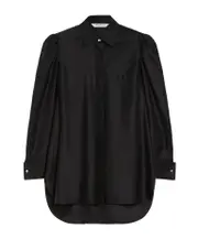 Max Mara Faraday Puff-Sleeved Shirt IT40,IT44,IT42,IT38 black