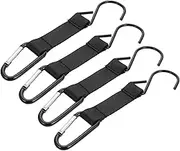 Mikinona 4pcs Kitchen Storage Hooks for Cookware Windproof Fixation Buckles for Outdoor Camping Hanging Pots Pans and Utensils Portable Hook for Travel and Hiking