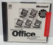 Microsoft Office Professional & Bookshelf Designed for Windows 95 With CD Key