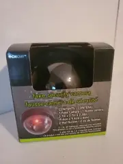 Dummy Camera Fake Security CCTV Dome Camera Red LED Light In&Outdoor