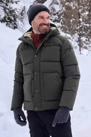 Manta Mens Borg Lined Padded Jacket