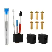 Printing Hot End Kit, with Heater Cover and Stainless Steel Hotend Hardened N...