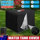 1000L Water Tank Cover Sun Protective Hood 420D UV Resistant Rain IBC Container