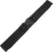 [OHPHCALL] 1pc Belt Invisible Belt Men’s Belt Stretchy Belts for Women Multitool Belt Buckle No Show Waist Belt Women Elastic Belt Nylon Black Outdoor Camping Belt Outdoor Training Belt Dress