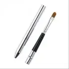 Portable Smooth Travel Retractable Lip Brush Makeup Cosmetic Lipstick Gloss`yk