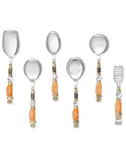 Tiramisu Sunset Glow Serving Spoons (Set Of 6)