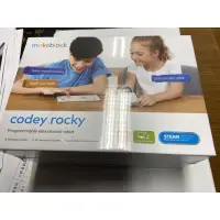 在飛比找蝦皮購物優惠-Codey  rocky實體機器人+程小奔的城市書