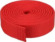 [uxcell] Taekwondo Colored Ranking Belt 1.6" x9.8Ft 3 m, Polyester Martial Arts Judo Karate Belt for Coach Teaching Practice, Red