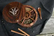 Handmade Indian Spice Box / Masala Box / Spice Rack / Box / Jewelry Box / Decor